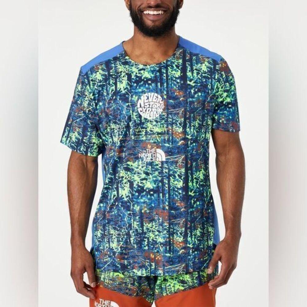 The North Face Men's Trailwear Lost Coast SS Forest Pnt